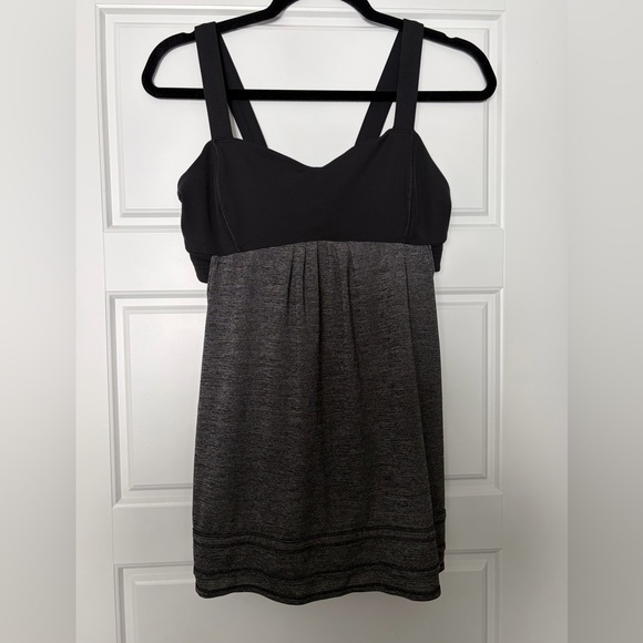 lululemon athletica Tops - Lululemon Black and Gray Tank Top